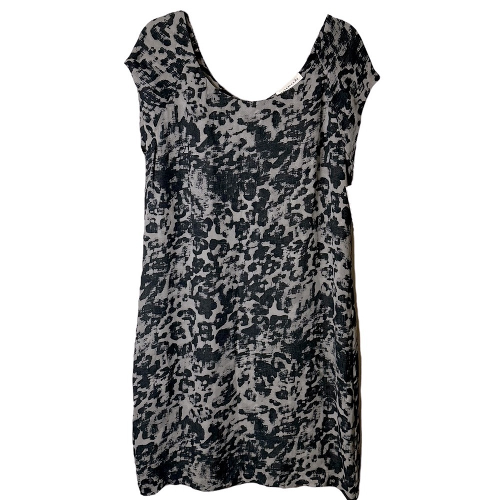 Rosemunde Copenhagen Blurred Animal Print Dress‎ Size 42 NWT Viscose #6045